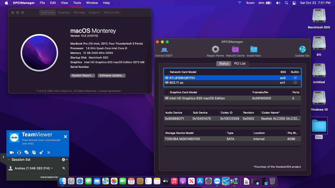 Asus A442UR GA042T 3rd [KabyLake R   Intel UHD 620 + I2C]   OpenCore 1